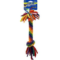 PETSPORT Kaleidoscope Rope 2-Knot 15" L