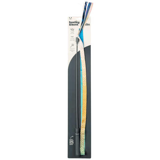HUXLEY &amp; KENT Cat Wand Dance &amp; Lure Aqua
