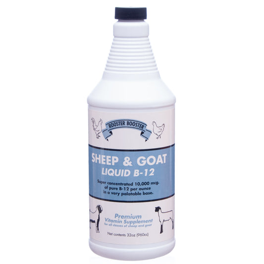 Rooster Booster Sheep and Goat B-12 Liquid - 32 oz.