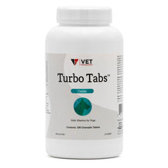 Turbo-Tabs Chewable Daily Vitamins for Dogs, 180ct