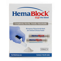 Hemablock Hemostatic Powder 2 gm Tube/Sachet, 5pk