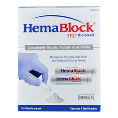 Hemablock Hemostatic Powder 2 gm Tube/Sachet, 5pk