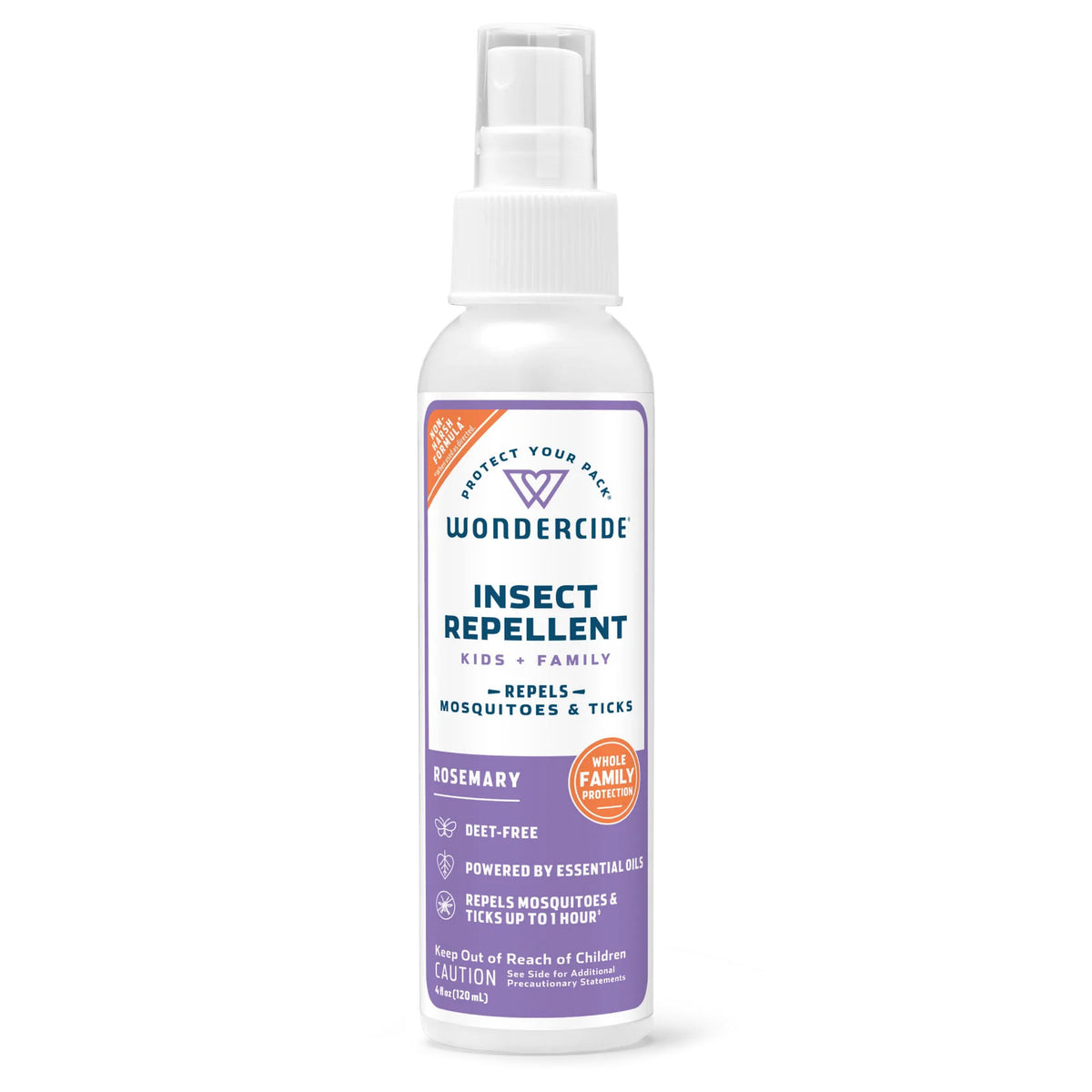 Wondercide Flea, Tick & Mosquito Control Spray for Pets + Home, 4 oz, Rosemary