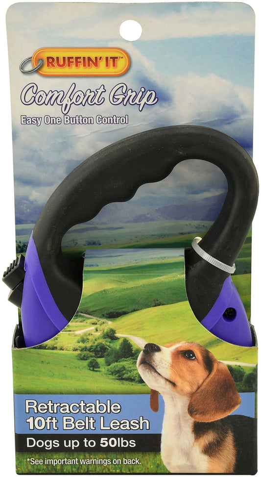 12' Comfort Grip Retractable Leash ASSORTED COLORS
