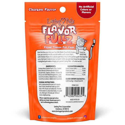 Flavorfullz Cat Treats Chicken, 3 oz.