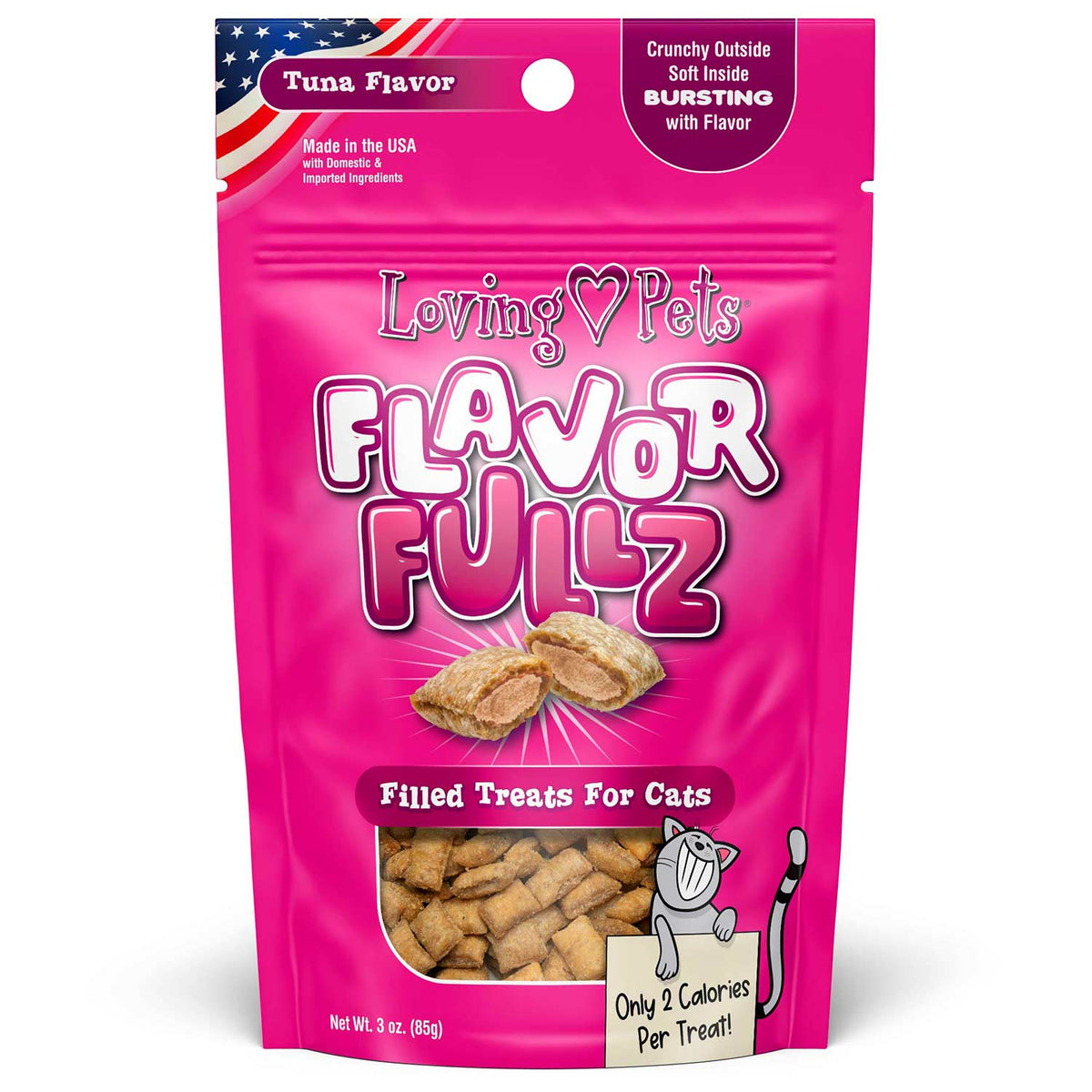 Flavorfullz Cat Treats Tuna, 3 oz.