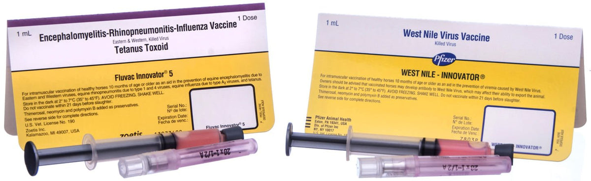 Zoetis Fluvac 5 and West Nile Innovator Vaccination Kit - Single Dose